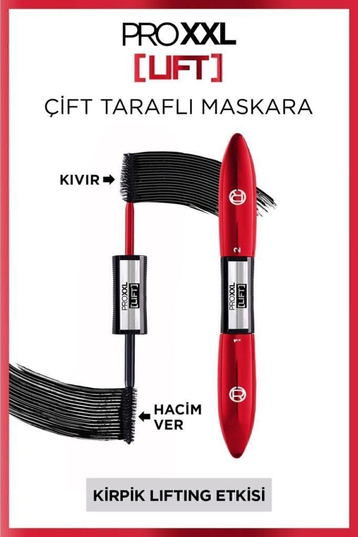 L'Oreal Paris Pro Xxl Lift Çift Taraflı Maskara - Kirpik Lifting Etkisi