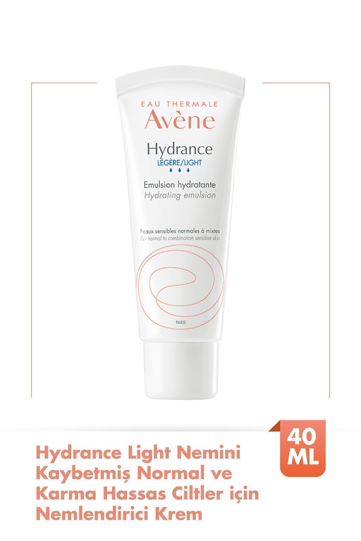 Avene Ciltte Ferah ve Yatıştırıcı Etki Sunan Nemlendirici Bakım Kremi 40 ml Demb.1692