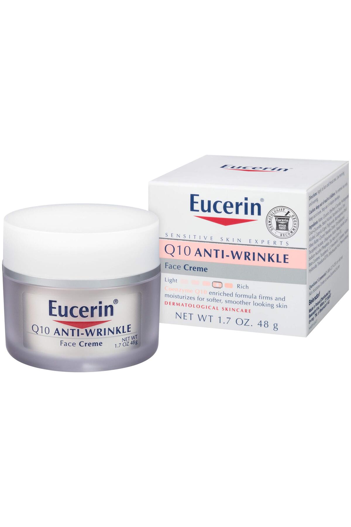 Eucerin Q10 Kırışıklık Karşıtı Yüz Kremi, 48 gr