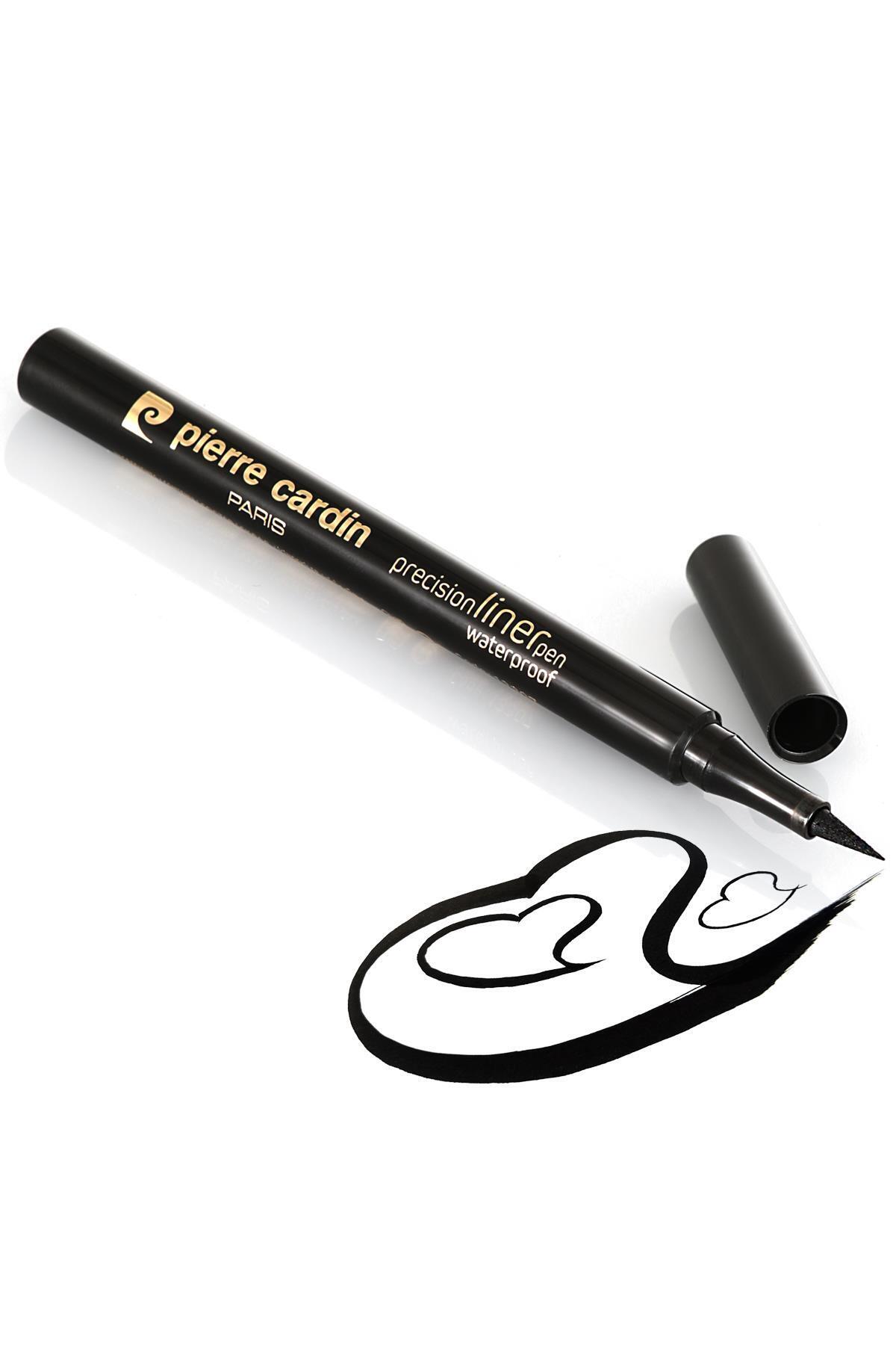 Pierre Cardin Precısıon Lıner Pen Waterproof- Mürekkep Etkili, Su Geçirmez Göz Sürmesi -eyeliner-siy