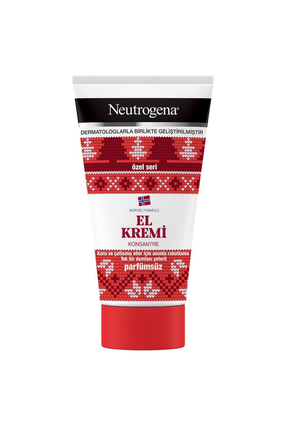 Neutrogena Parfümsüz Kuru Çatlamış Eller Için Konsantre El Kremi Özel Seri 75 ml