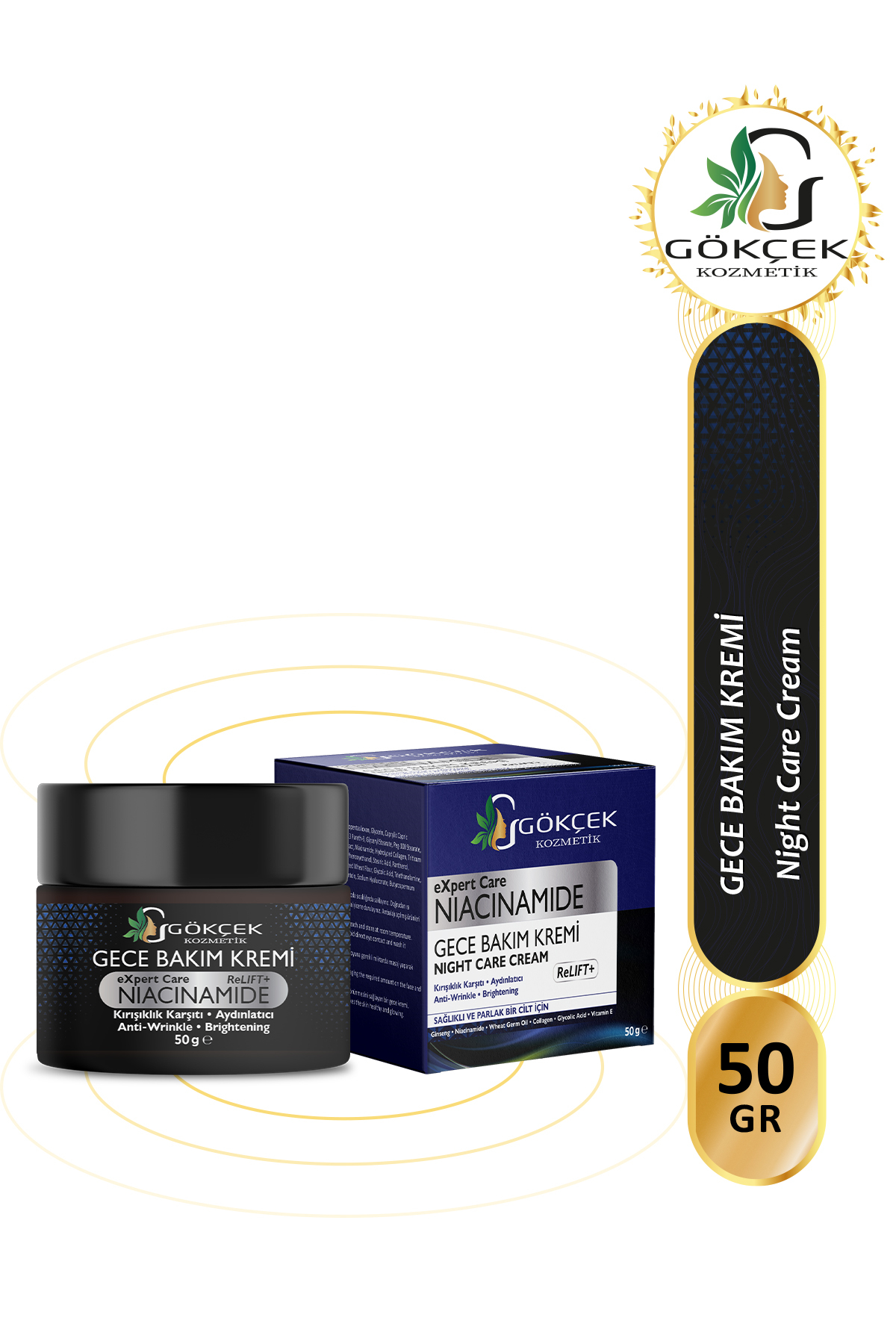 Gökçek Şifa Gece Bakım Kremi (NİGHT CARE CREAM)
