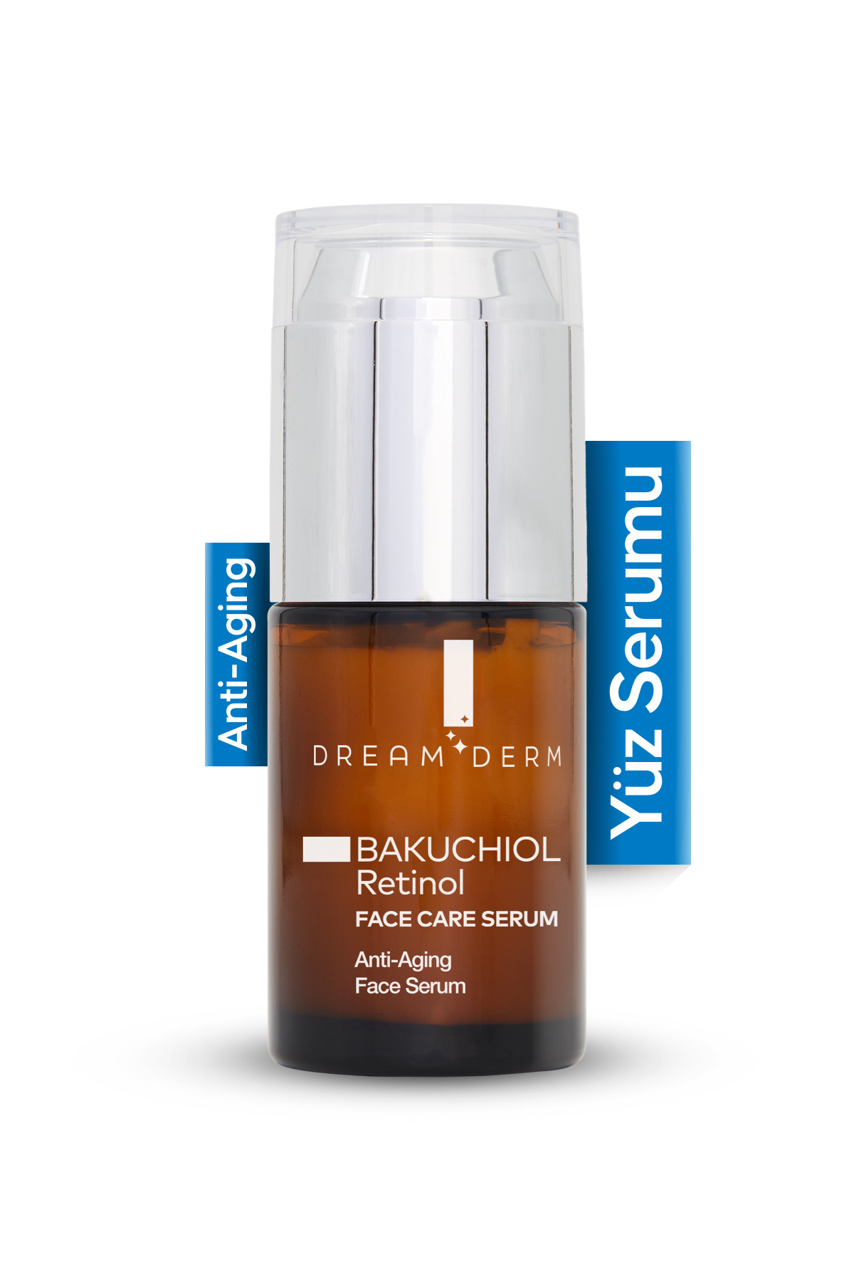 Dream Derm Retinol & Bakuchiol Serum – Çift Etkili Anti-Aging Cilt Yenileyici 30 ml