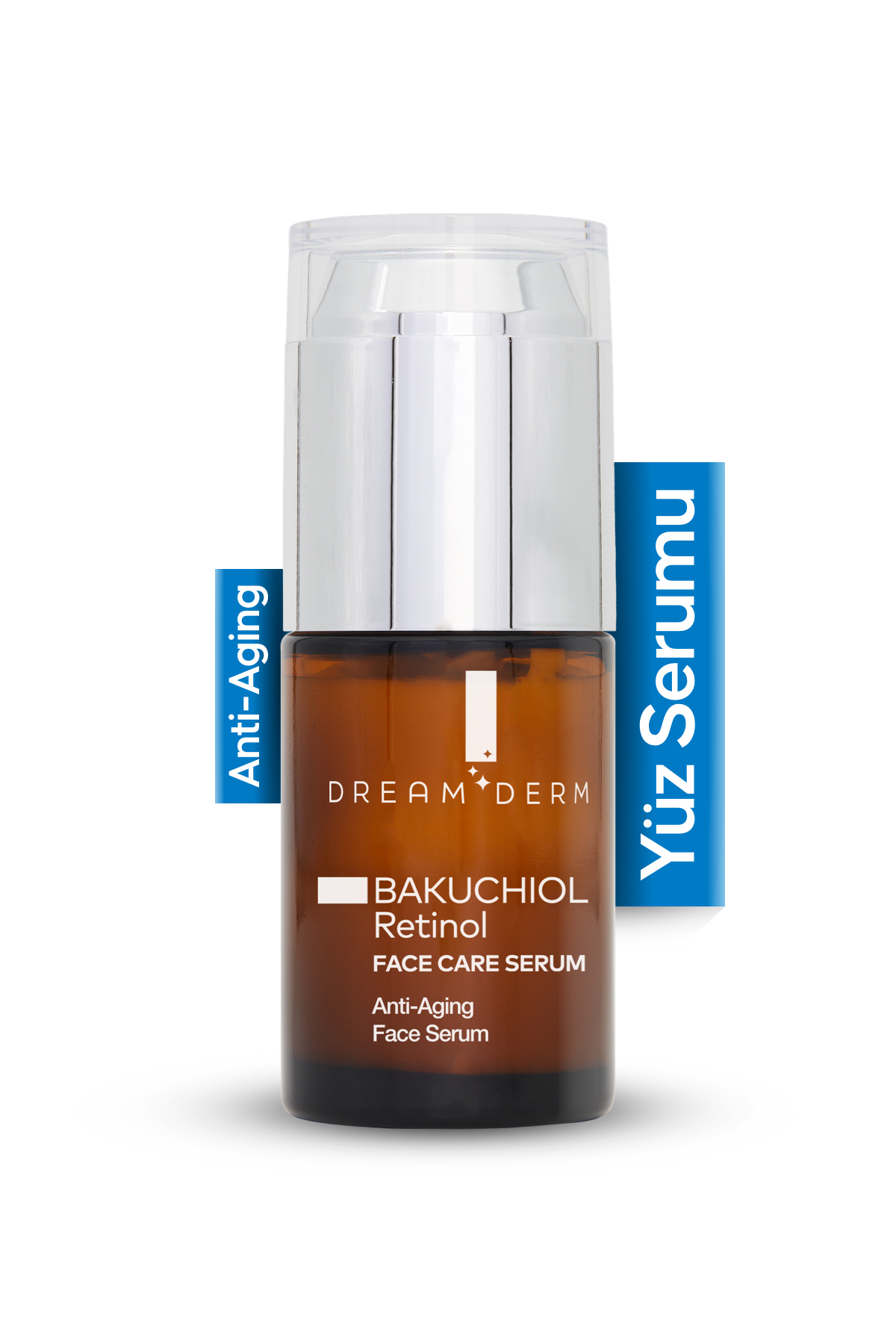 Dream Derm Retinol & Bakuchiol Serum – Çift Etkili Anti-Aging Cilt Yenileyici 30 ml