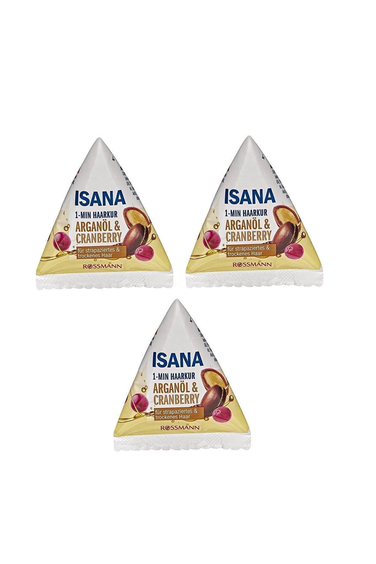 ROSSMANN Saç Bakım Kürü Argan Yağı 25ml 3 Adet