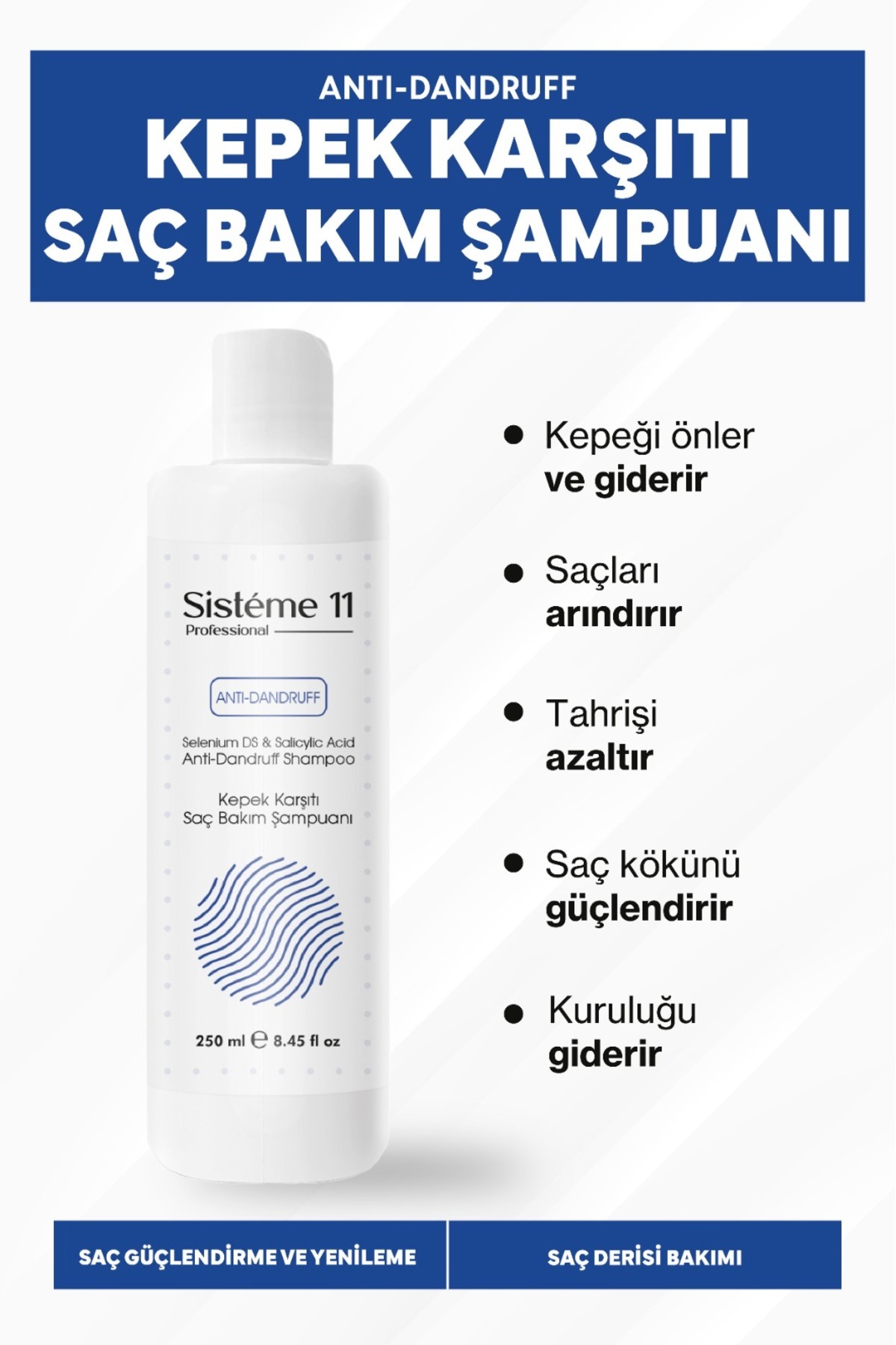 Sistéme 11 Sisteme 11 Kepek Şampuanı 250 ml