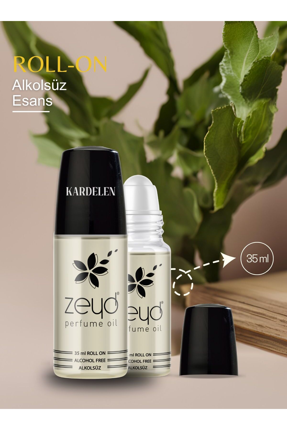 zeyd Kardelen Kokusu Alkolsüz Esans 35 ml Parfüm Esansı Roll-on EDP Esansiyel Yağ Unisex