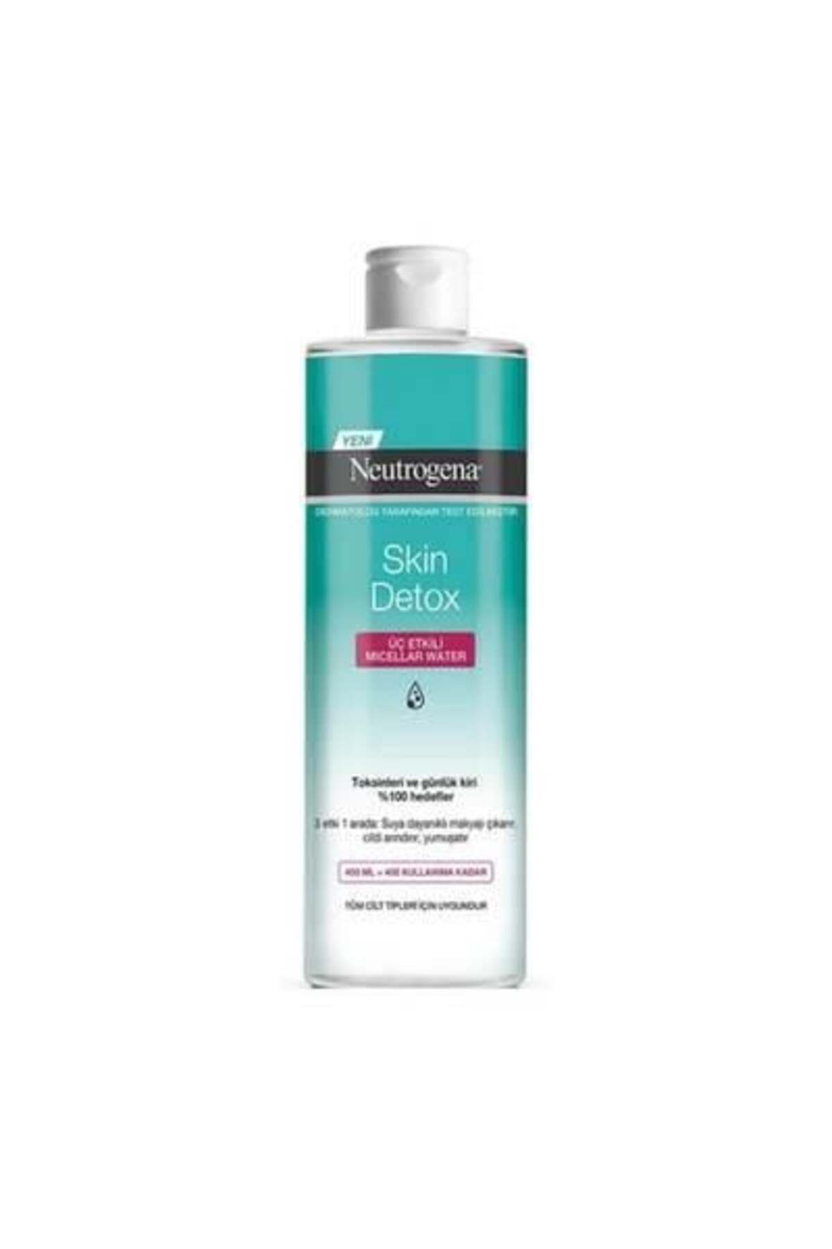 Neutrogena Skin Detox Micellar Water Makyaj Temizleme Suyu 400 ml