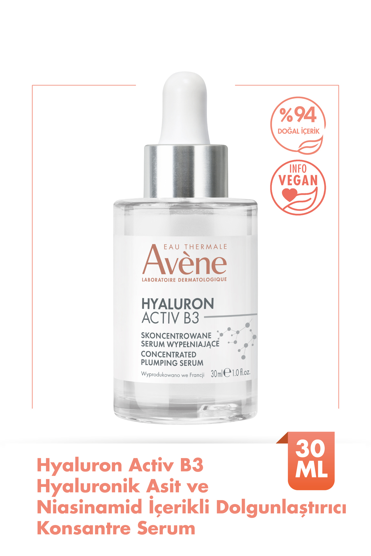 Avene Kırışıklığa Meyilli Ciltler İçin Yenileyici ve Sıkılaştırıcı Nemlendirici Serum 30 ml Demb.2905