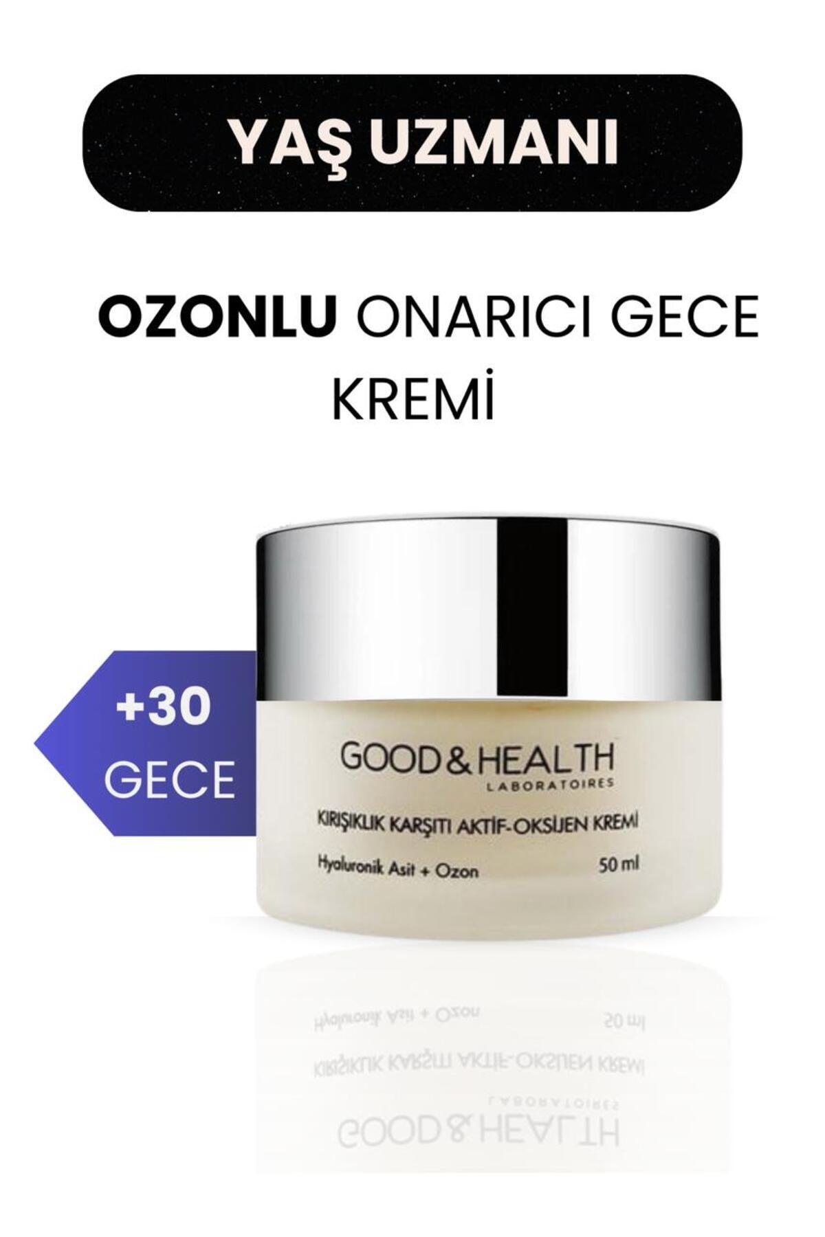 Good & Health Ozone Therapy Kırışıklık Karşıtı Onarıcı Gece Kremi 50 ml