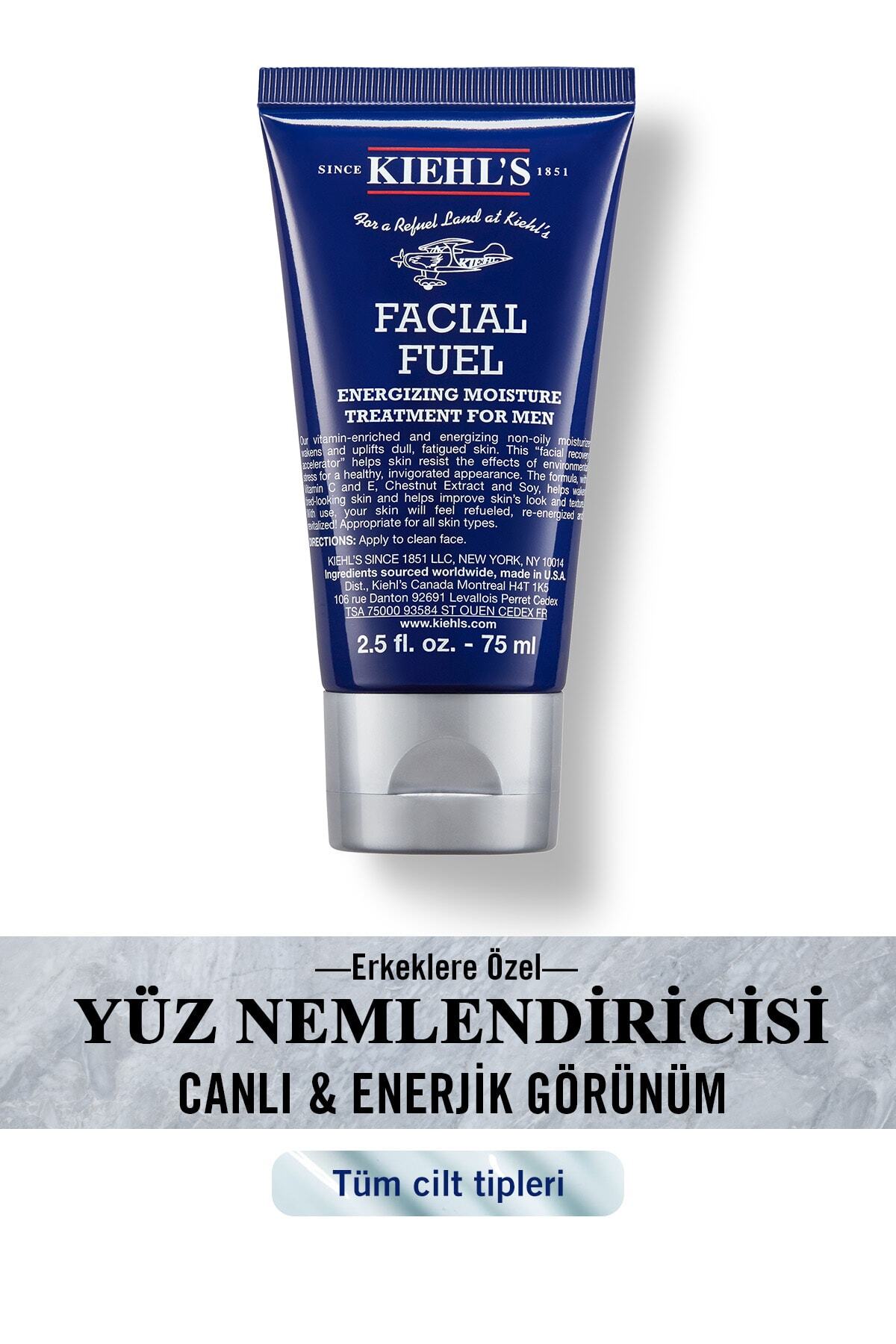 Kiehl's Tüm Cilt Tipleri İçin Erkeklere Özel Parlaklık Kazandıran Canlandırıcı Krem 75 ML