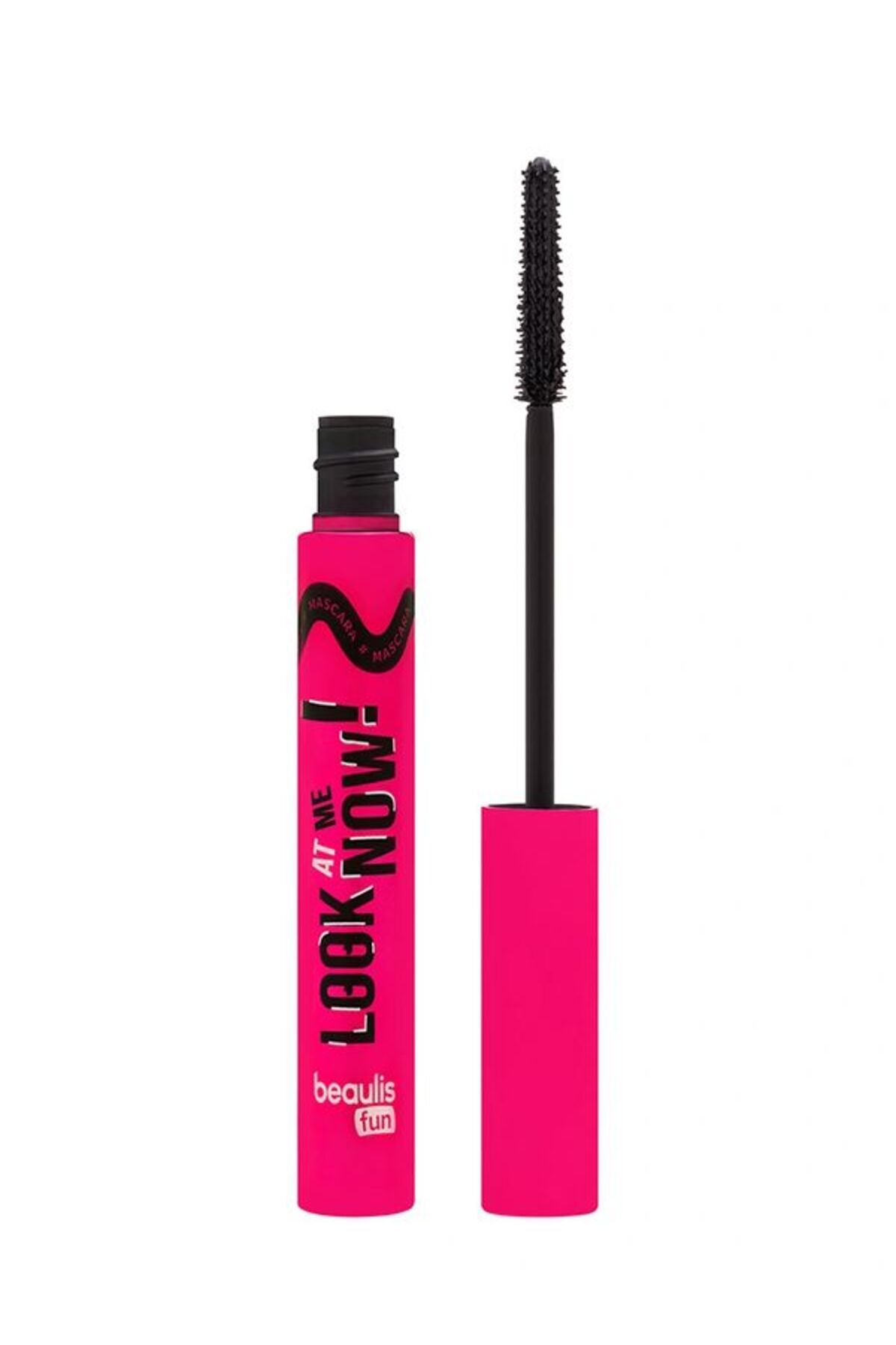 beaulis fun Fun Look At Me Now Maskara 100 Black Hacim Verirken Belirginleştirir.