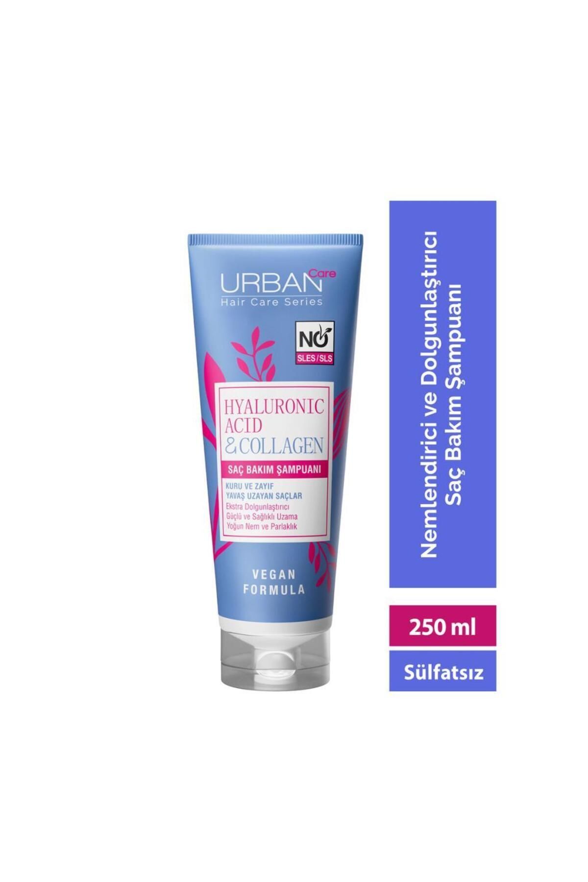 Urban Care Hyaluronik Asit&kolajen Sağlıklı Uzamaya Yardımcı Şampuan-250ml-vegan