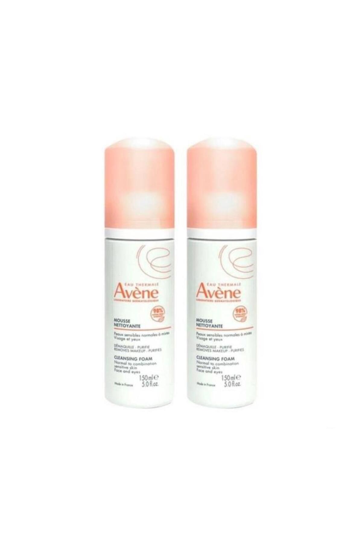 Avene Mousse Nettoyante Cleansing Foam 150 ml x 2 İKİLİ PAKET