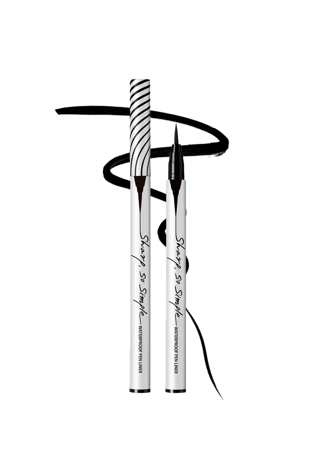 CLIO Suya Dayanıklı, İnce Uçlu Eyeliner CLIO Sharp So Simple Waterproof Pen Liner (01 Black)