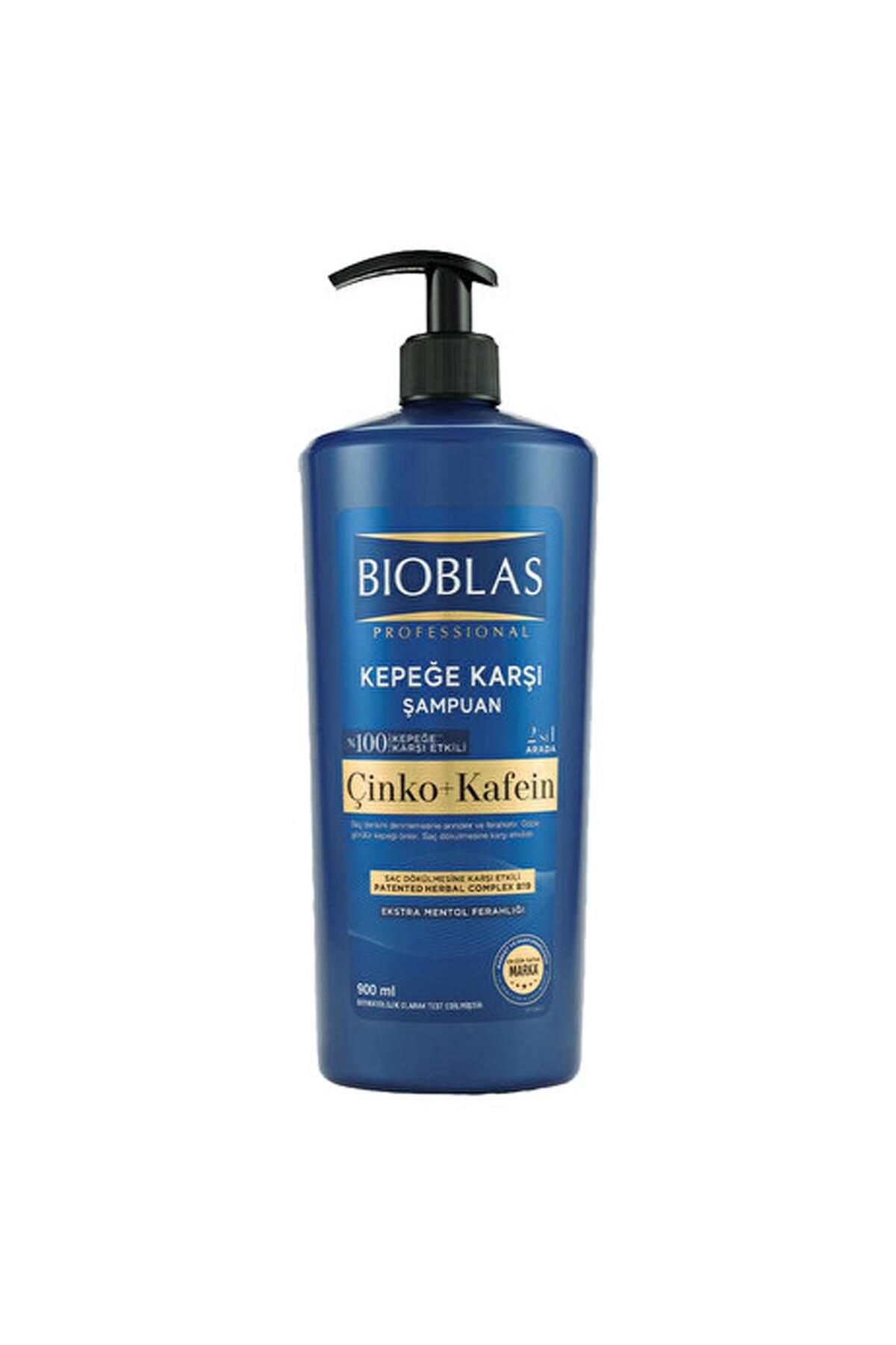 Bioblas Kepeğe Karşı Şampuan 2 Si 1 Arada Çinko Ve Kafein 900 ml