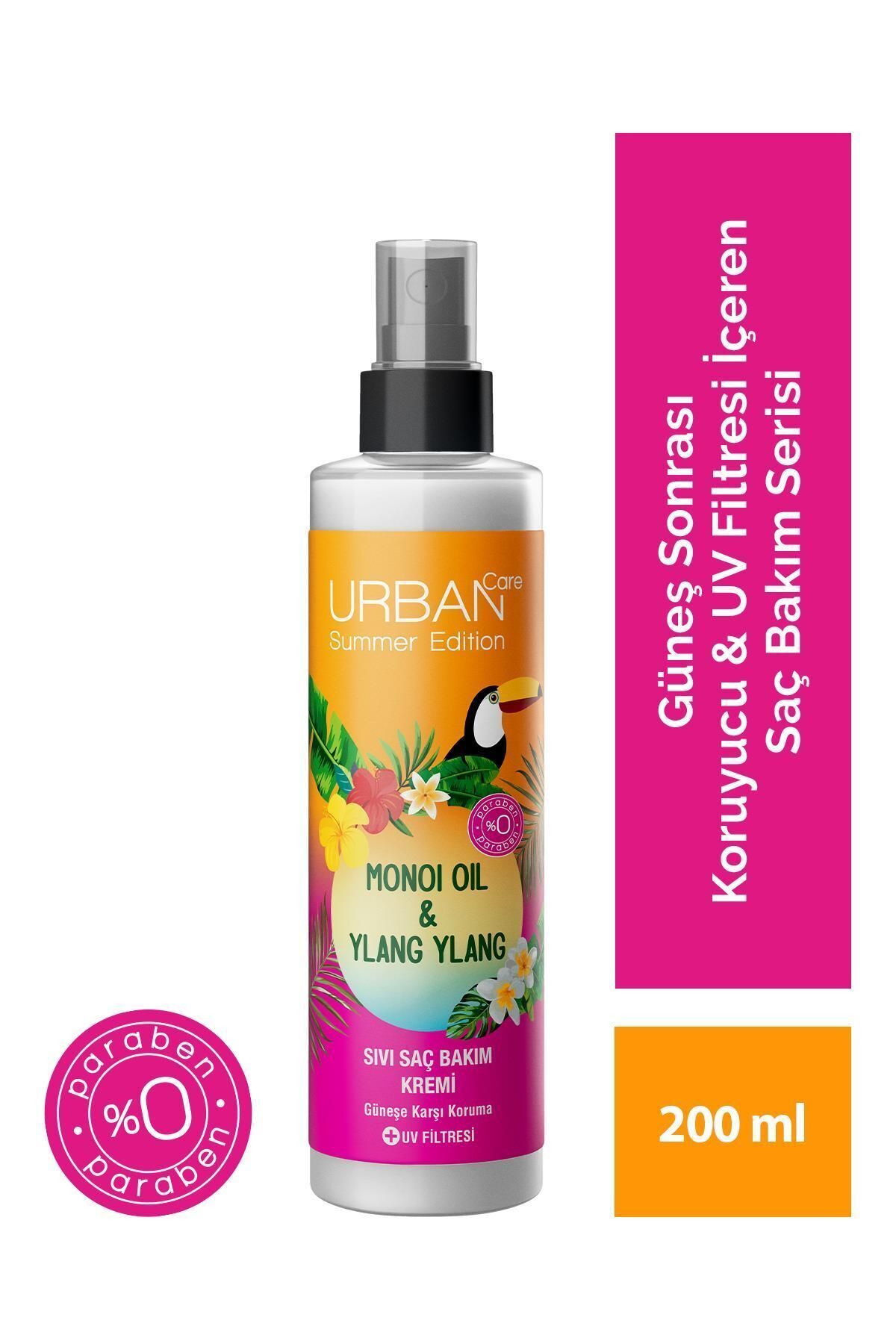 Urban Care URBANCARE SUMMER-MONOİ YAĞI&YLANG SIVI SAÇ KREMİ 200ML-