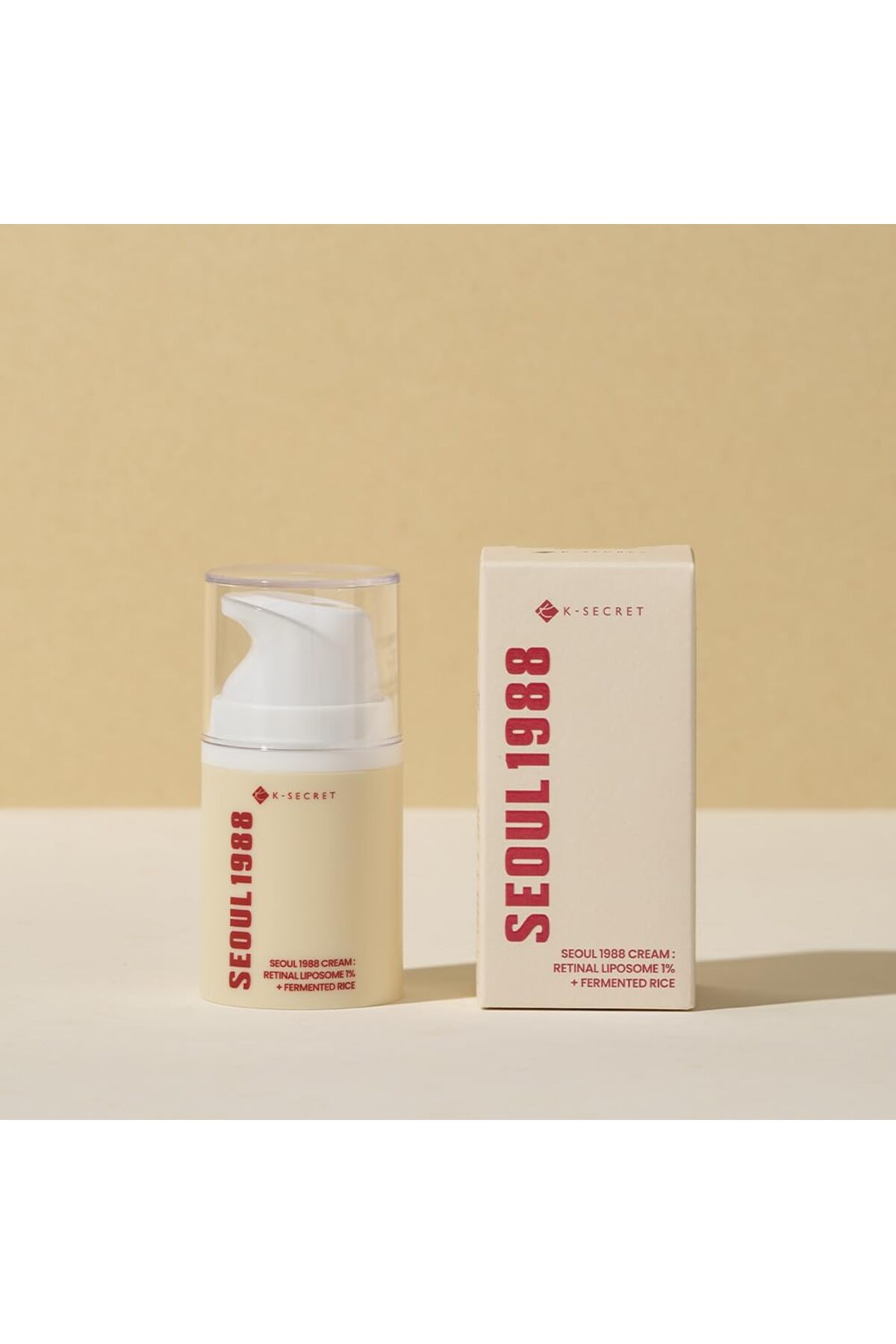 KSECRET SEOUL 1988 CREAM : Retinal Liposome 1% + Fermented Rice, 50ml