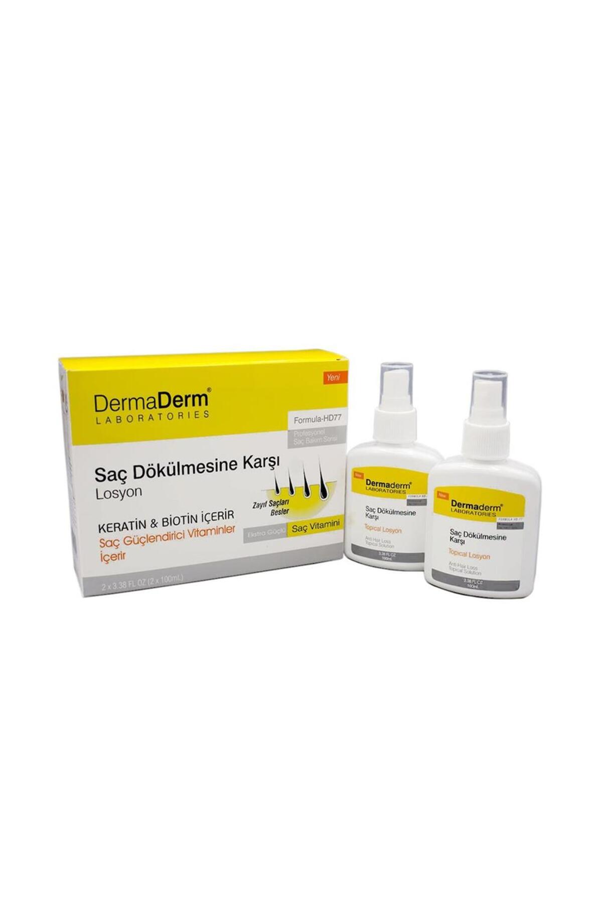 DermaDerm Saç Dökülmesine Karşı Hd 77 Topical Losyon 250 ml