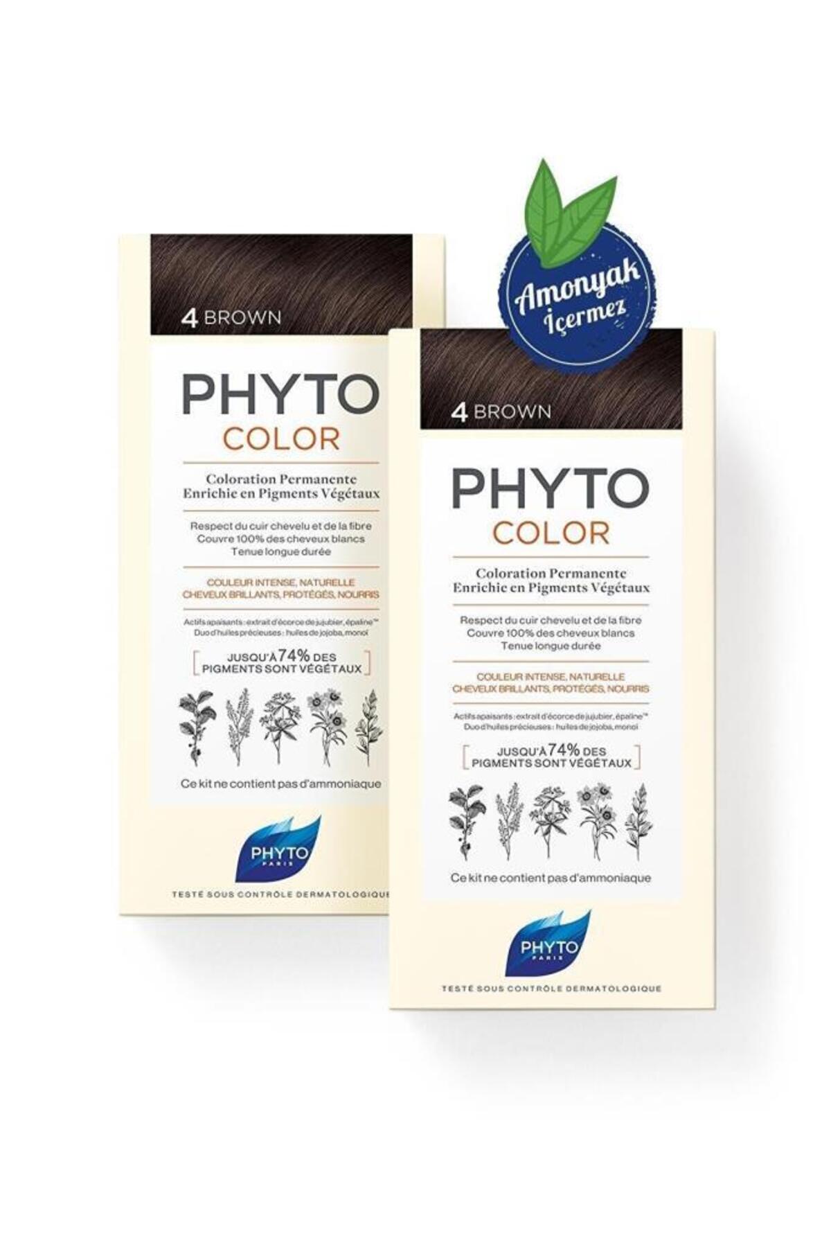 Phyto Color 4 - Kestane Ikili Kofre Paketi