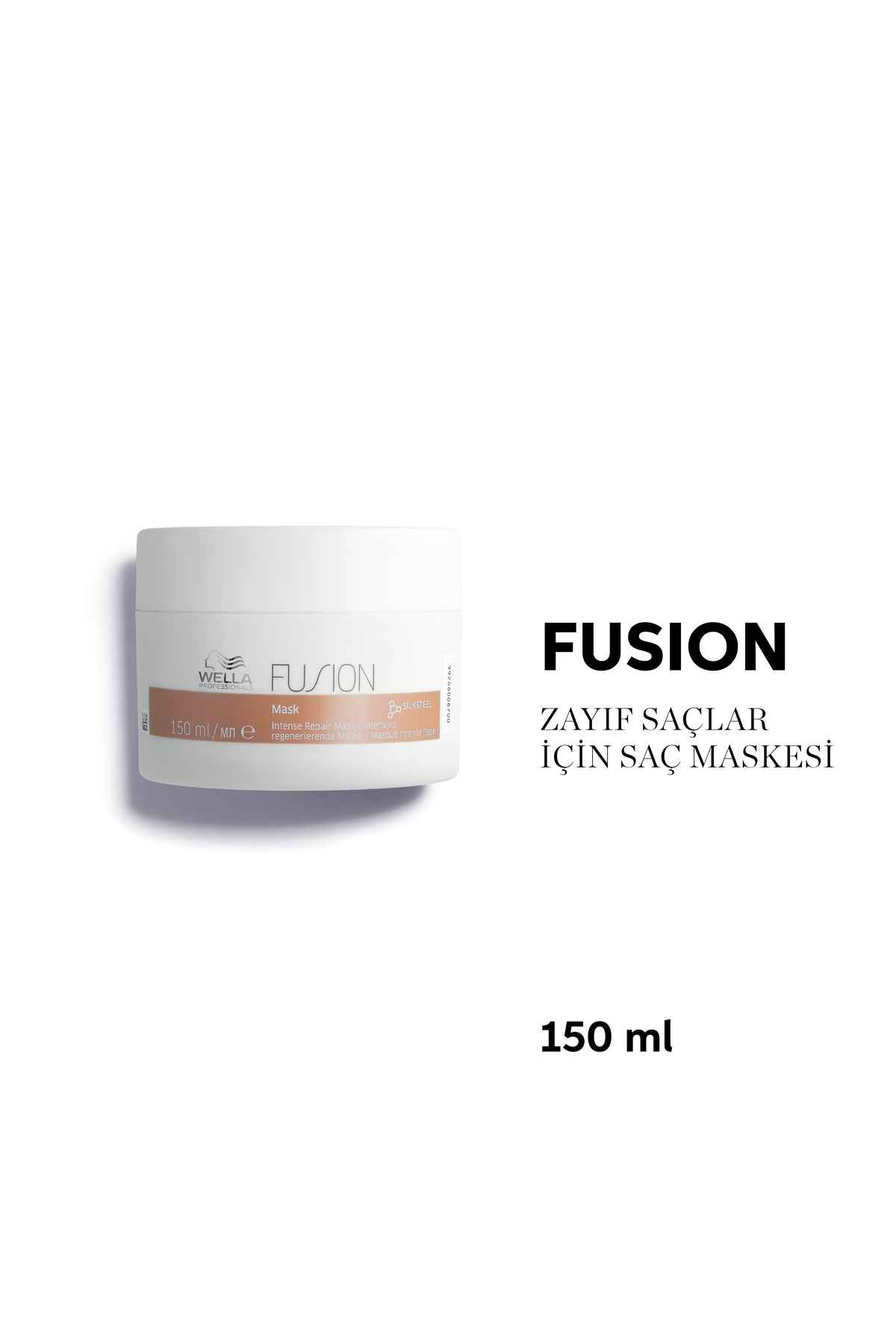Wella Professionals Fusion Yıpranmış Saçlar İçin Yoğun Onarıcı Saç Maskesi 150 ml