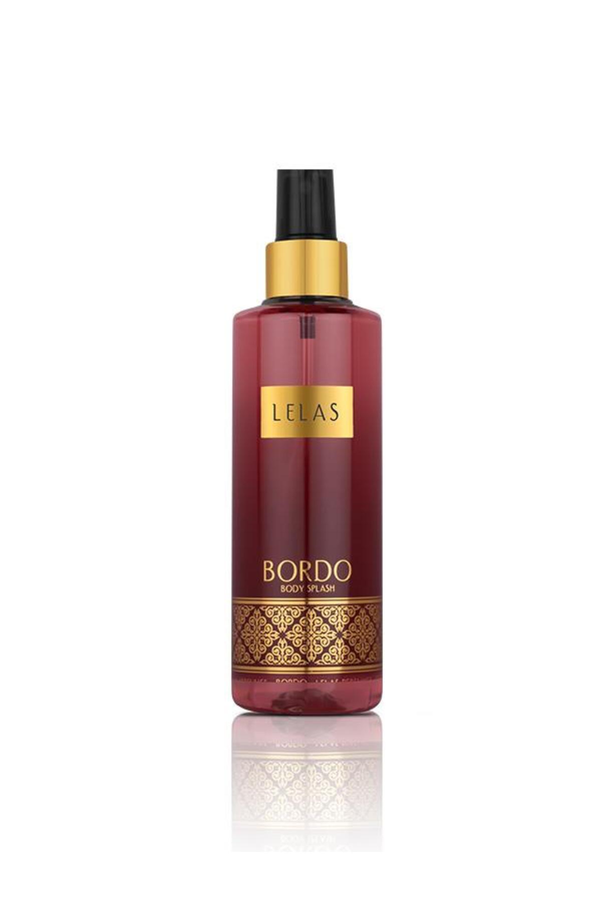 Lelas Bordo Kadın Vücut Spreyi 250 ML – Oryantal Çiçeksi Vücut Koku Spreyi – 1189