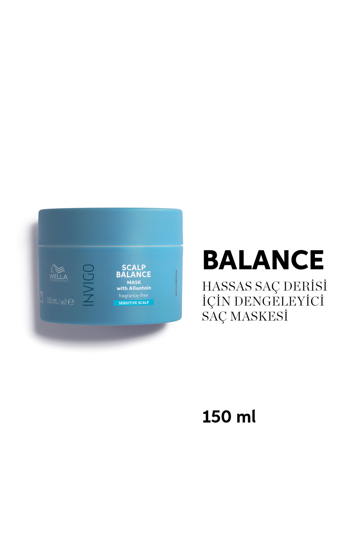 Wella Professionals Invigo Scalp Balance Hassas Saç Derisi İçin Saç Maskesi 150 ml