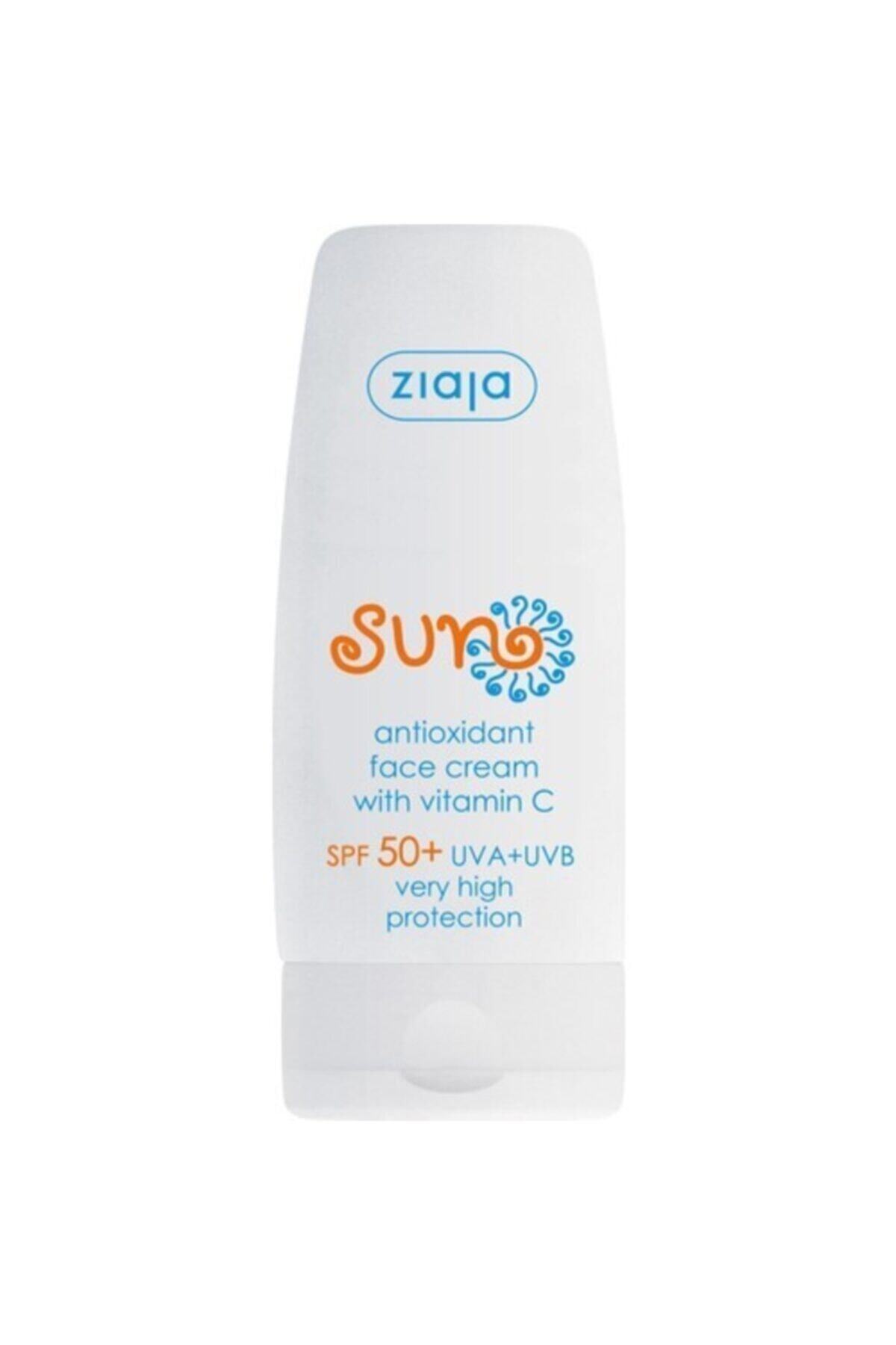 Ziaja SUN C vitamini antioksidan yüz kremi SPF 50+