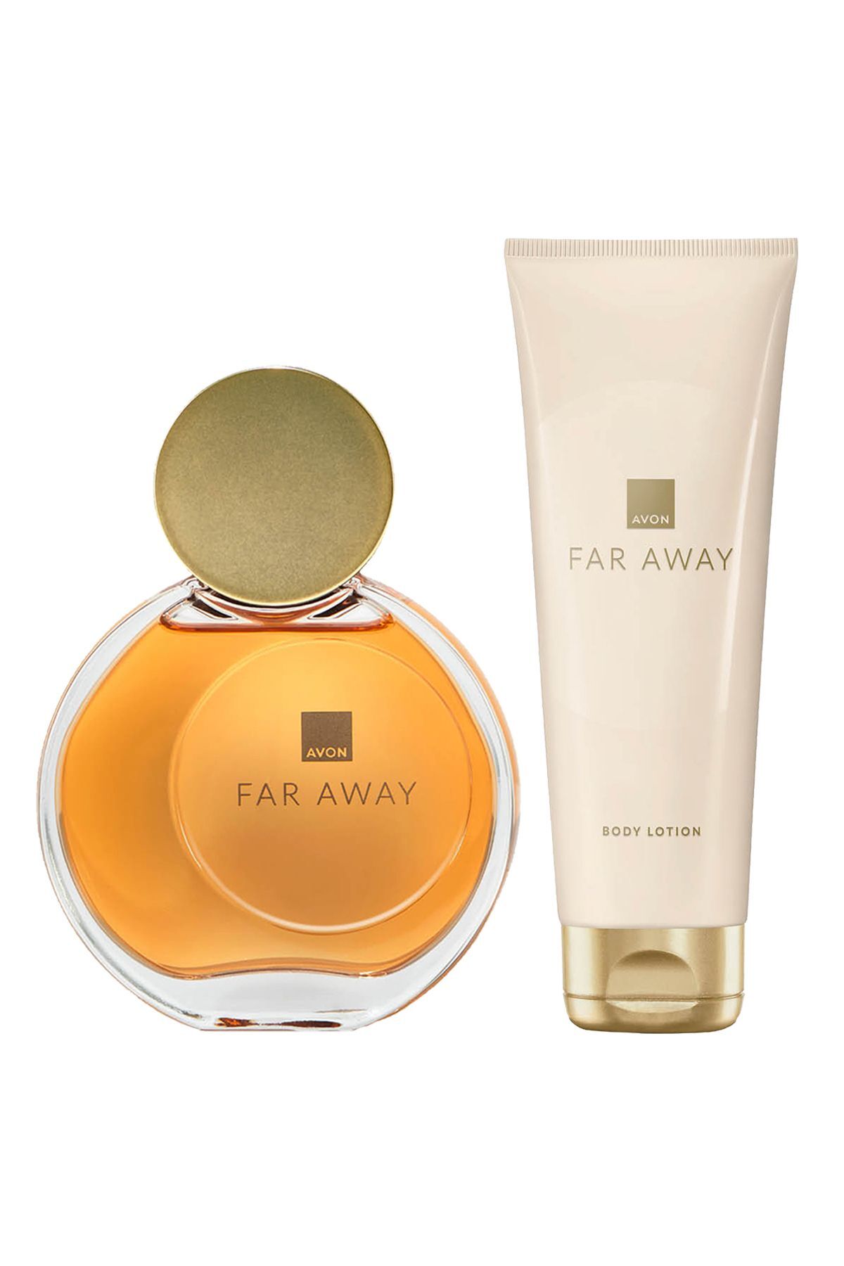 AVON Far Away Edp 50 Ml Kadın Parfüm + Far Away 125 Ml. Vücut Losyonu Paketi
