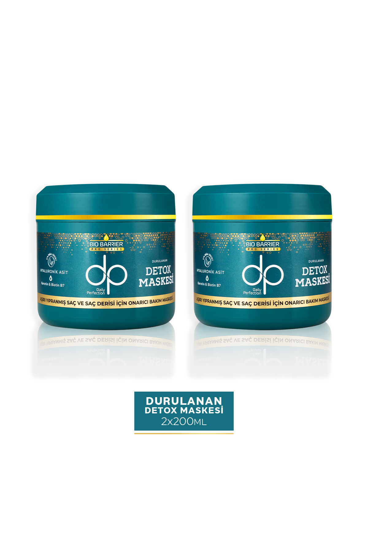 dp Daily Perfection Bio Barrier Durulanan Detox Maskesi 2'li