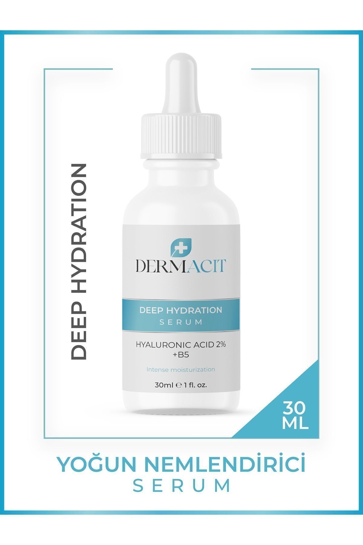 DERMACIT İnce Çizgi Karşıtı ve Yoğun Nemlendirici Hyaluronik Asit Serum 30ml