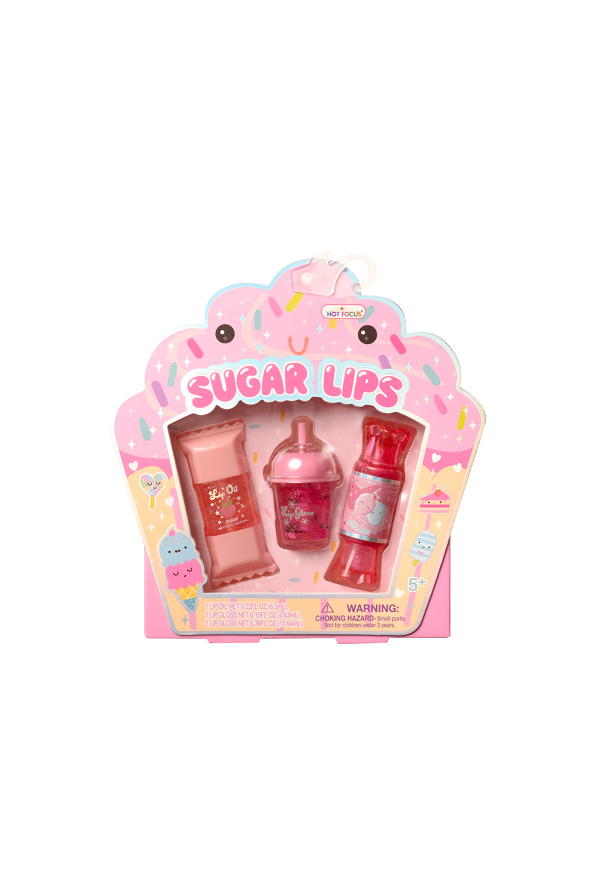 Hot Focus Sugar Lips Ruj 3'lü Seti