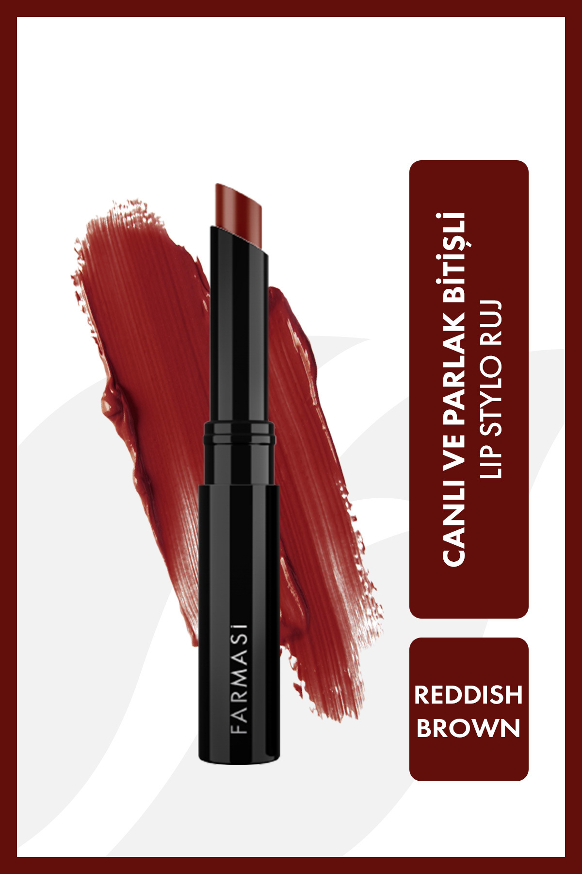 Farmasi Lip Stylo Ruj 01 Reddish Brown