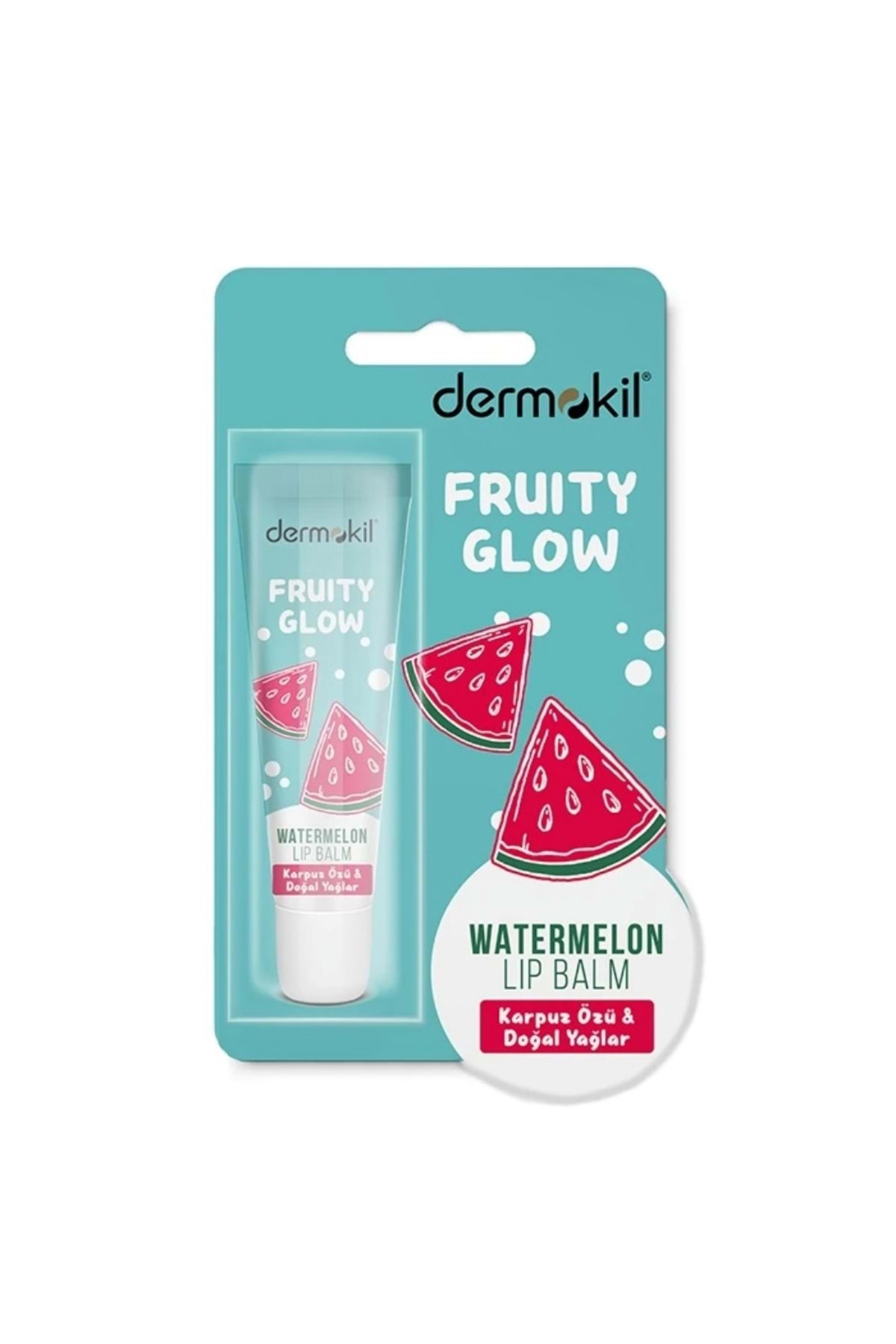 Dermokil Karpuz Özü ve Doğal Yağlar Lip Balm 15 ml