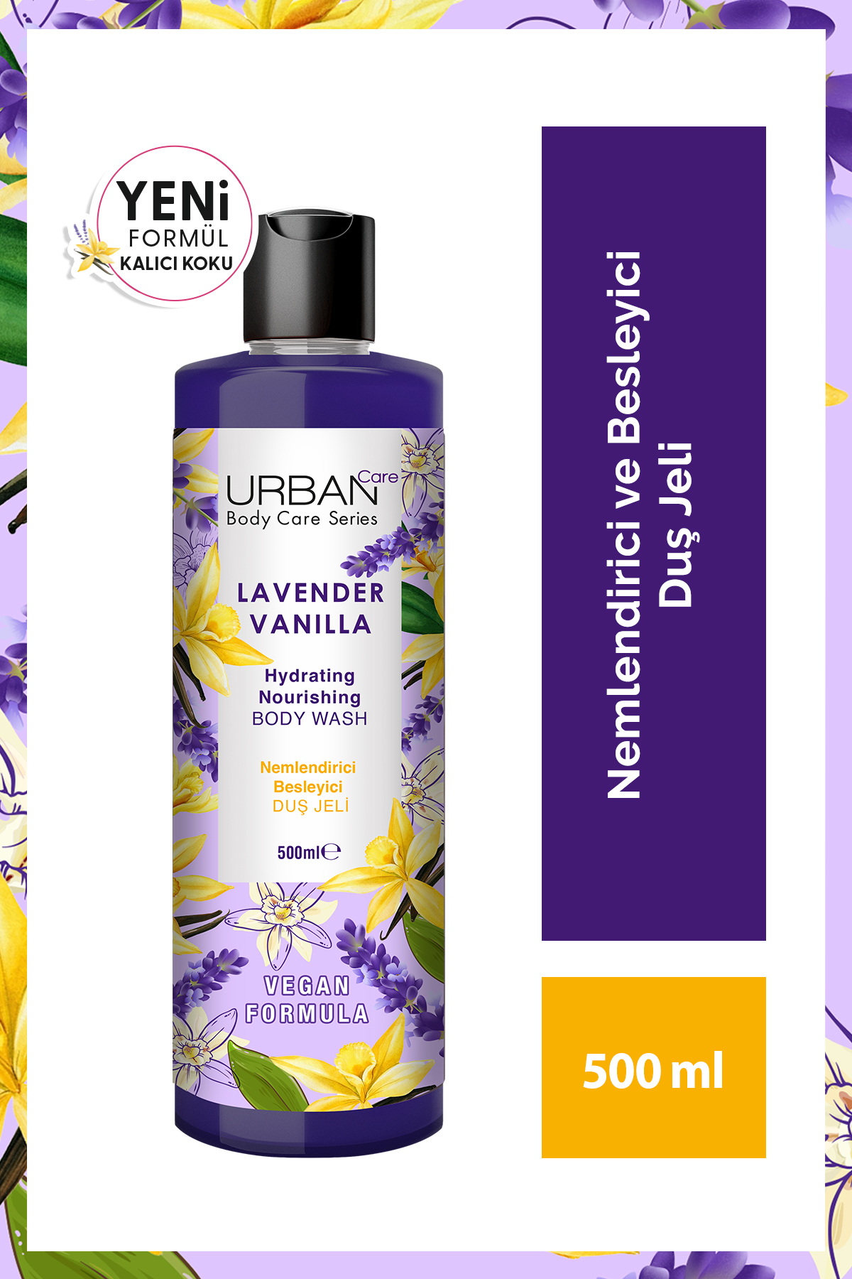 Urban Care Duş Jeli Lavender Vanilla Duş Jeli 500 ml