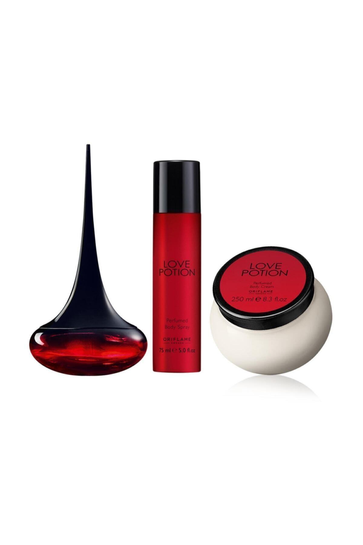 Oriflame Love Potion Edp Vücut Misti Vücut Kremi Seti (%100 ORJİNAL,BARKOTLU ÜRÜN)