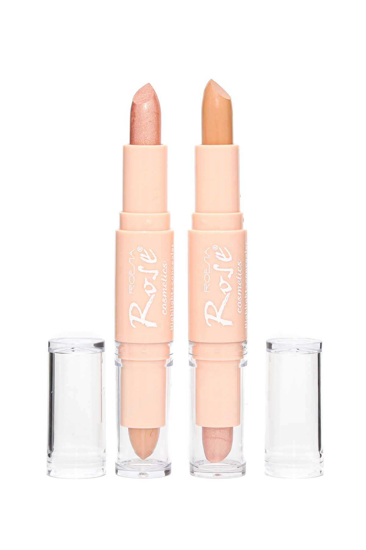 Roesıa Rose Cosmetics Rose Çift Taraflı Aydınlatıcı & Concealer Stick