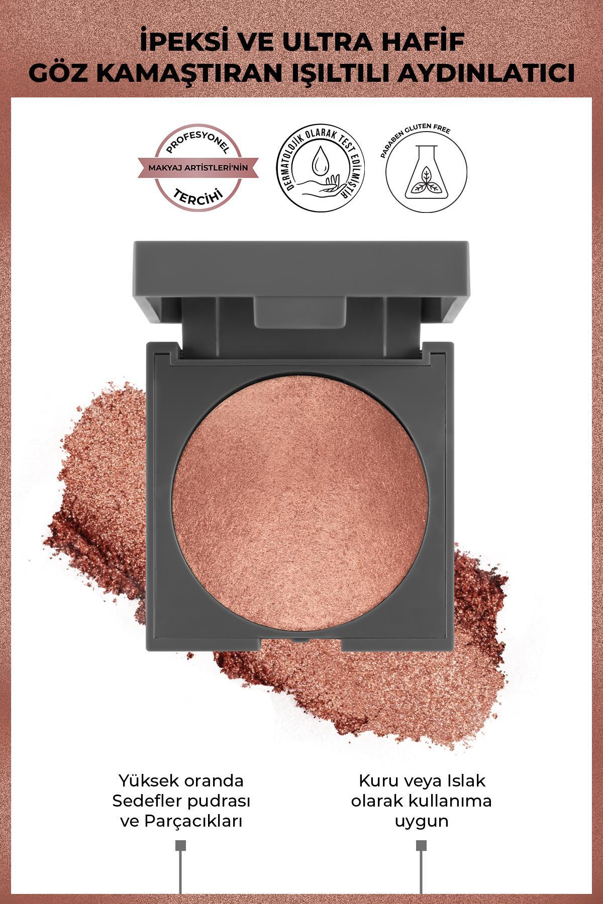 Alix Avien Işıltılı Aydınlatıcı - Baked Highlighter 03 Sunkıssed Radiance - 11 G