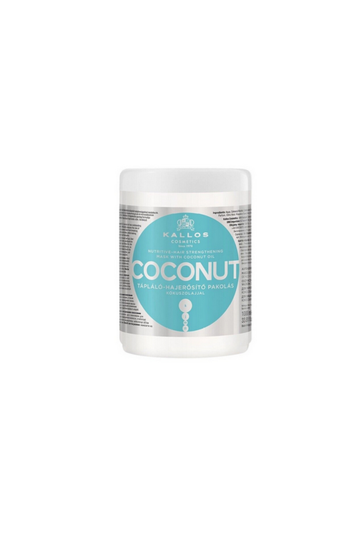Kallos Cosmetics Coconut Güçlendirici Ve Besleyici Saç Bakım Maskesi 1000ml 592133