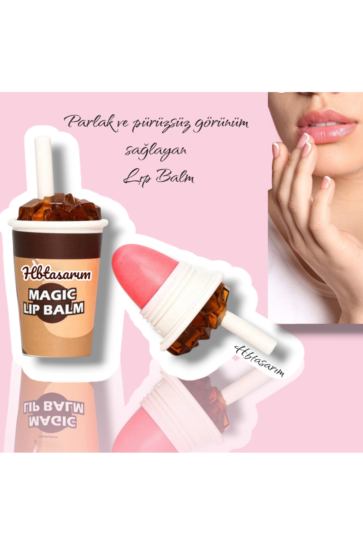 hbtasarim Parlak Ve Pürüzsüz Görünüm Sağlayan Lıp Balm