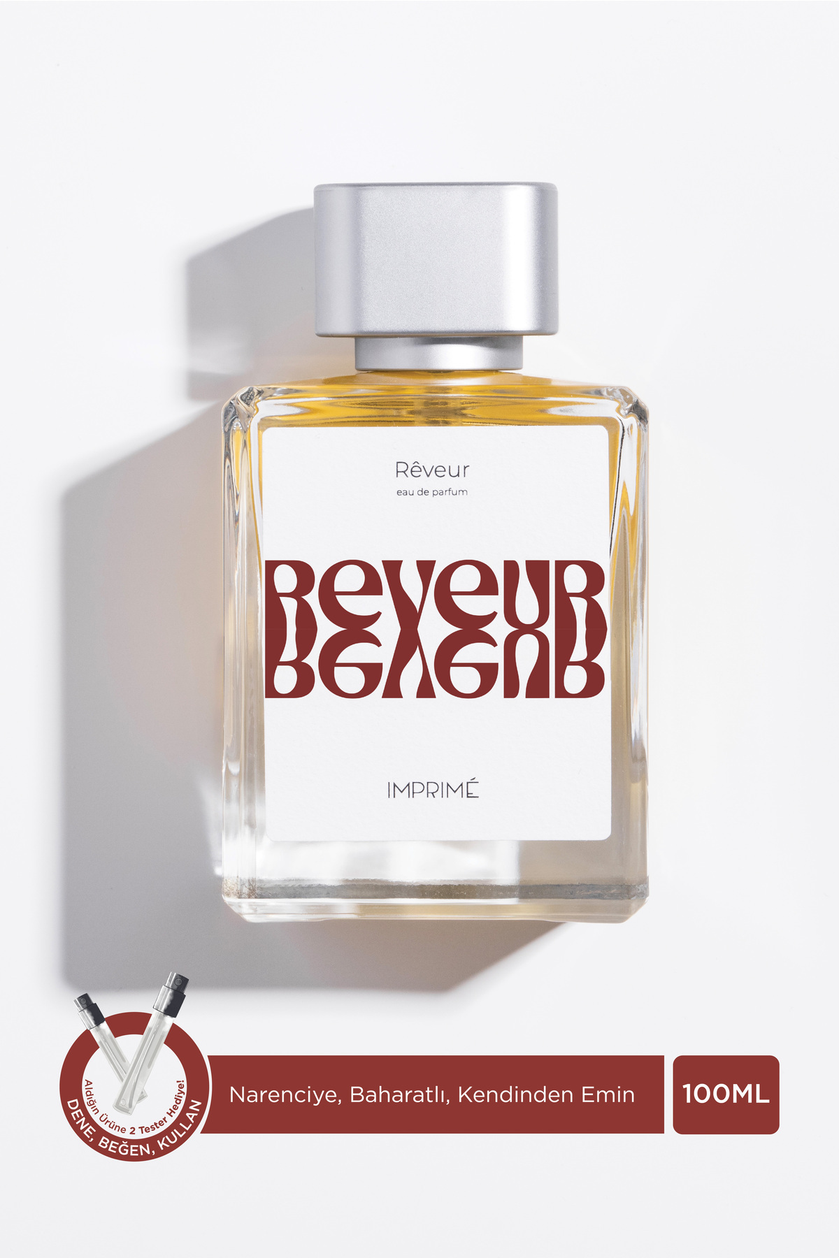 Imprime Rêveur Edp Unisex Parfüm 100ml | Narenciye, Baharat |mandalina, Elma, Biberiye, Gül, Vanilya, Sandal
