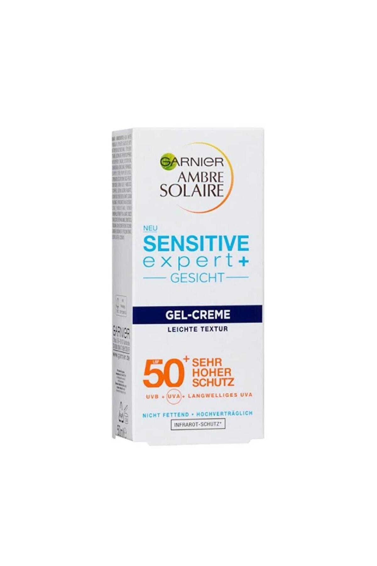 Garnier Ambre Solaıre Sensitive Expert Yüz Jel spf 50+ Güneş Kremi 50ml