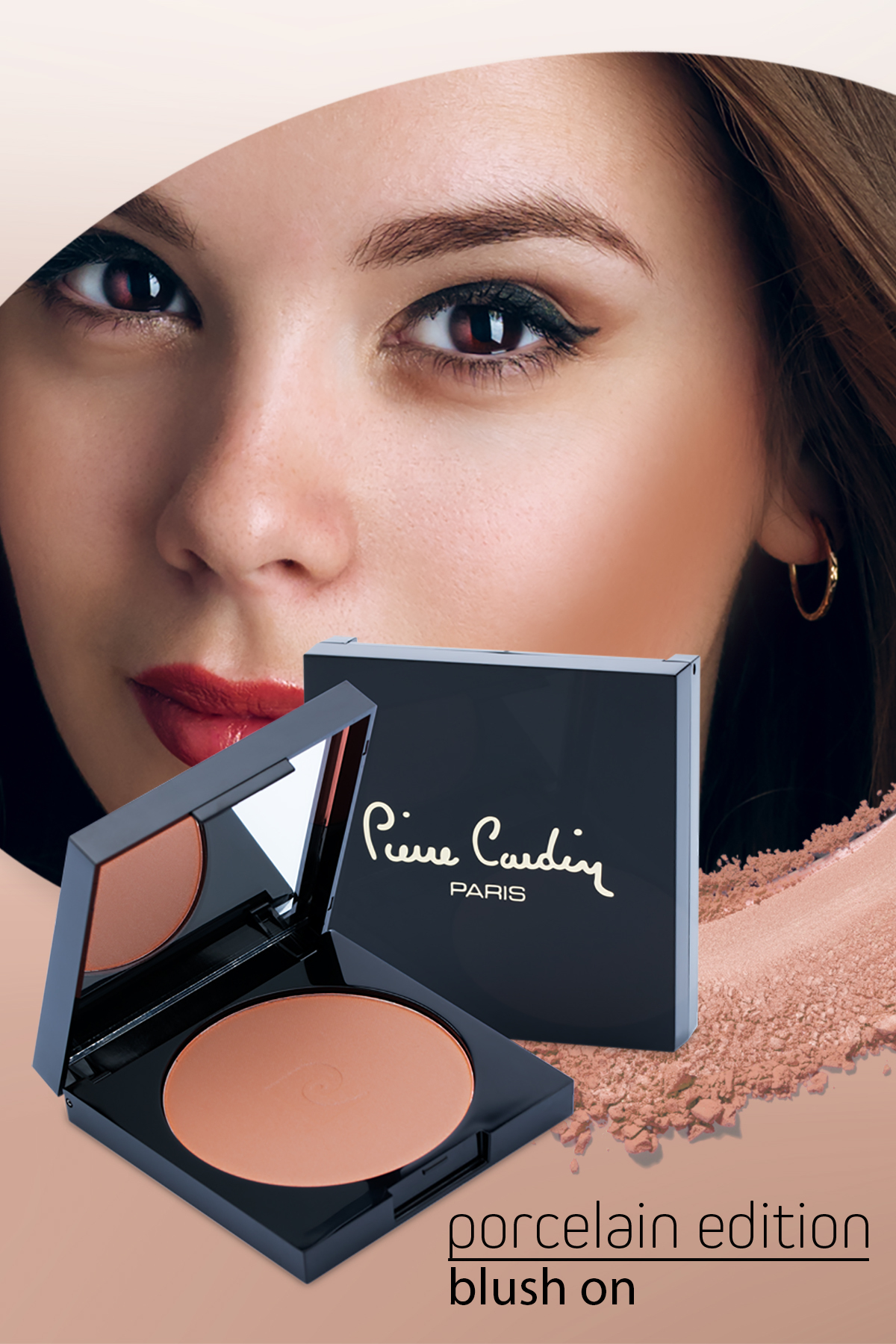 Pierre Cardin Porcelain Edition Blush On - Allık - Salmon Peach