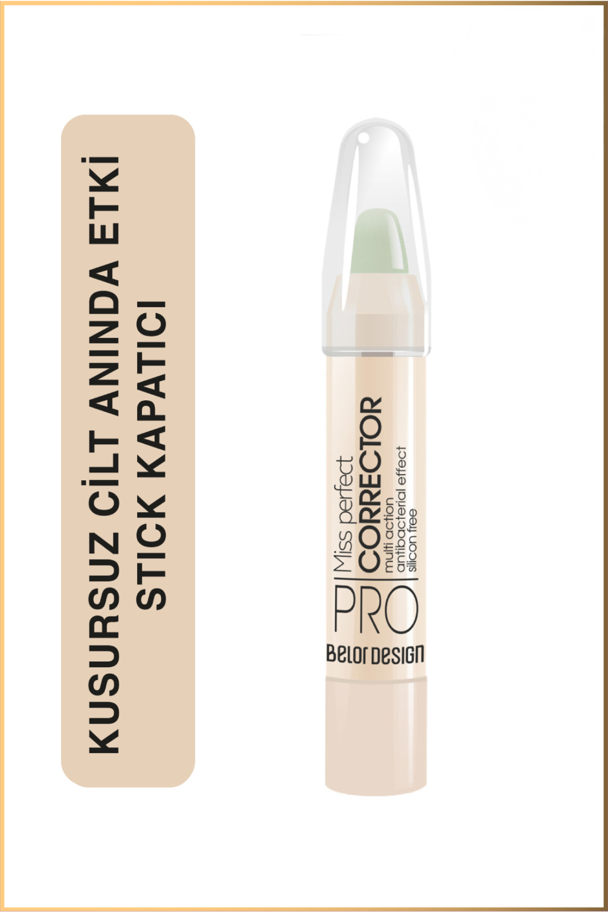 Belor Design Miss Perfect Kapatıcı Ton:22 Light Green