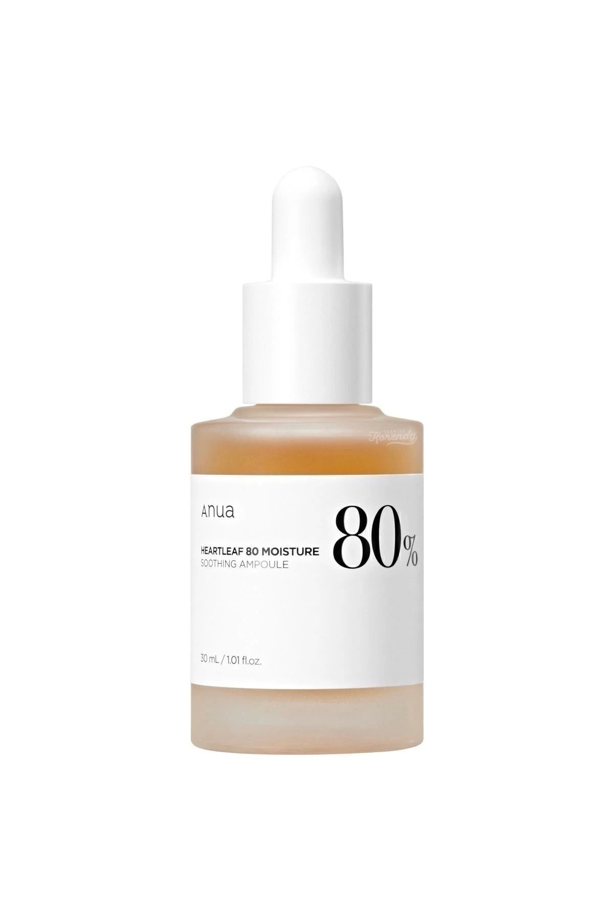 ANUA Heartleaf 80% Moisture Ampoule Neme Doyuran Besleyici Aydınlatıcı Konsantre Ampul 30ml