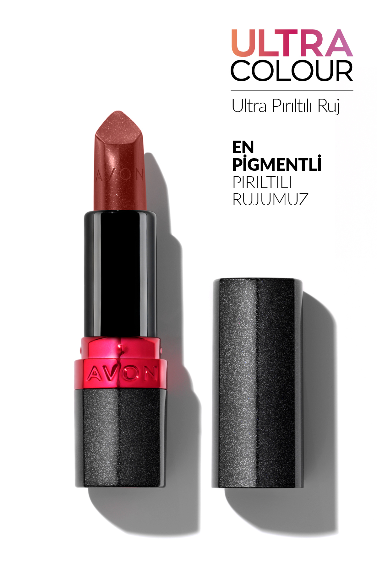 AVON Ultra Pırıltılı Ruj - Fire Flash