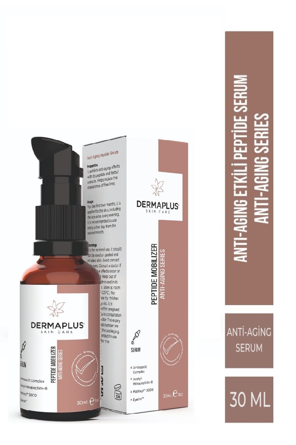 Dermaplus Md Peptide Mobilizer Peptit İçerikli Anti-Aging Yüz Serumu 30 mL