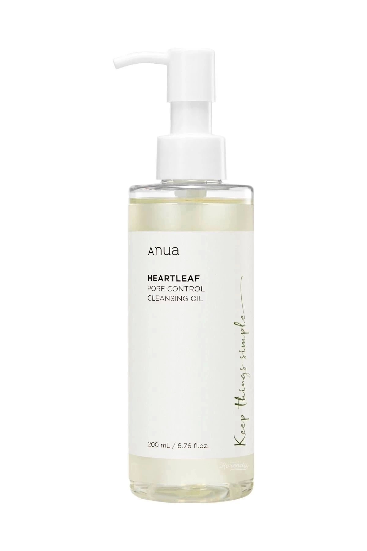 ANUA Hearleaf Pore Control Cleansing Oil - Siyah Beyaz Nokta Karşıtı Temizleyici Yağ 200ml