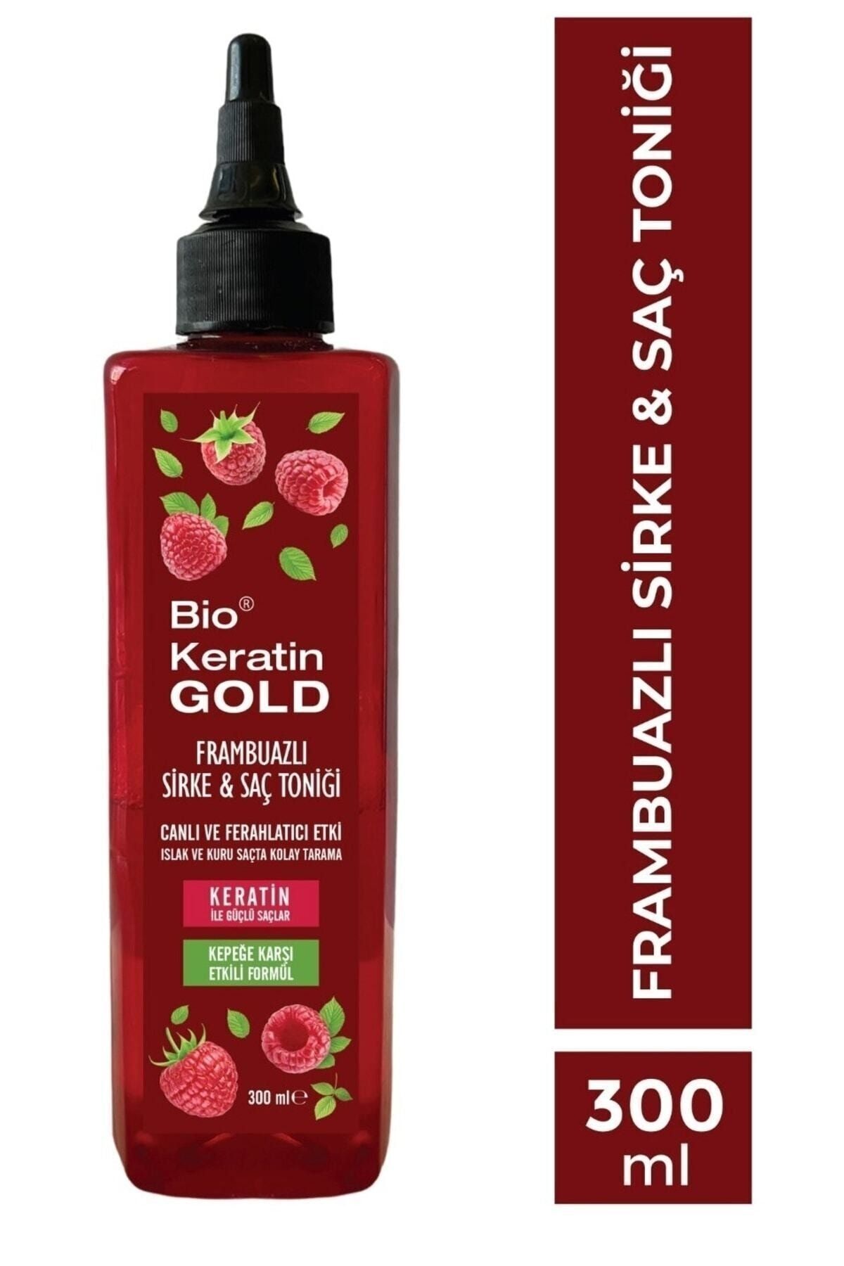 Bio Keratin Gold Frambuazlı Sirke Ve Saç Toniği 300 ml