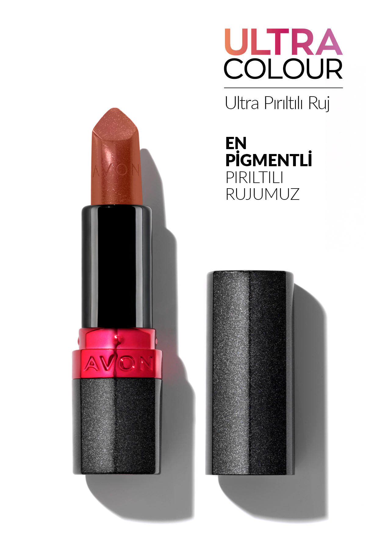AVON Ultra Pırıltılı Ruj - Bronze Glaze
